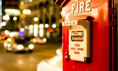 Palohälytyspalonsuojausetäisyys